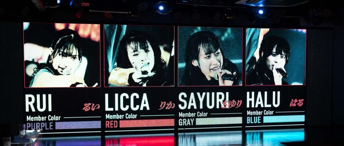 出演: RUI, LICCA, SAYURI, HALU
