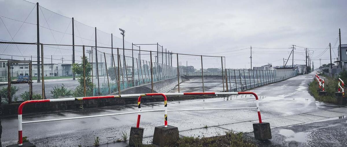 雨の中、心の折れそうな1km直線